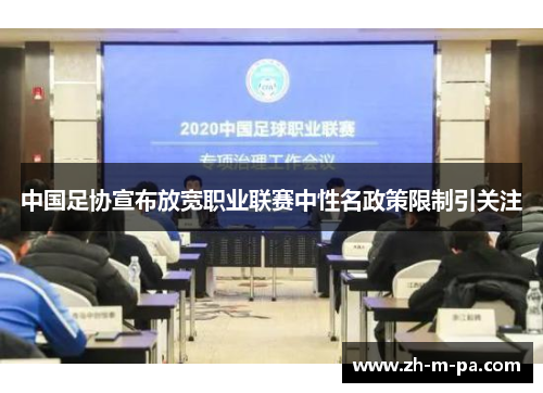 中国足协宣布放宽职业联赛中性名政策限制引关注